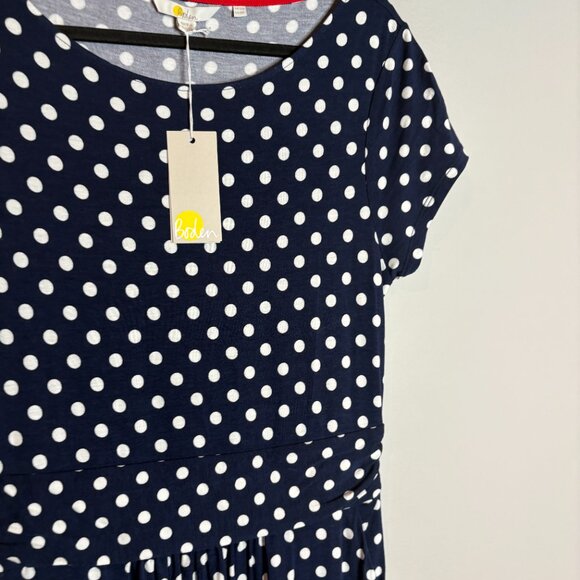 NWT Boden Amelie Jersey Dress Stretch Pockets Nautical Coastal Preppy - Picture 3 of 7